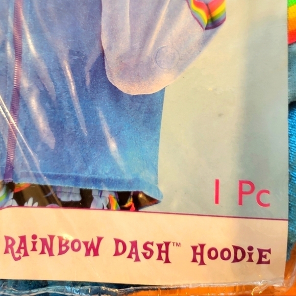 New In package My Little Pony on-size adult Hoodie Rainbow Dash - Picture 4 of 13